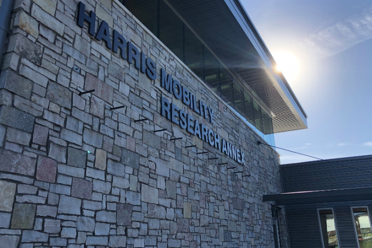 Construction at Kettering University's new Harris Mobility Research Center is expected to be completed before winter and bring a unique state-of-the-art asset to the university.
