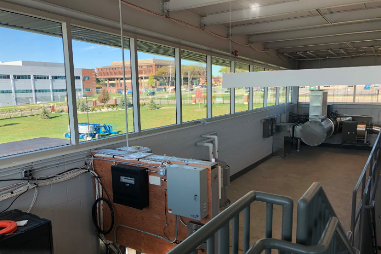 Located across Chevrolet Avenue from Kettering's main campus, the new Mobility Research Center will be open to student and corporate research.