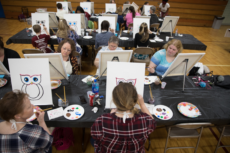 Paints, Chalices & Hues is a quickly expanding Flint-based painting party business started by Tamika Hicks because she didn't want to travel to have fun.