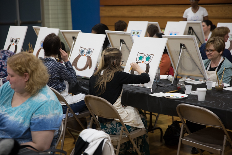 Paints, Chalices & Hues is a quickly expanding Flint-based painting party business started by Tamika Hicks because she didn't want to travel to have fun.