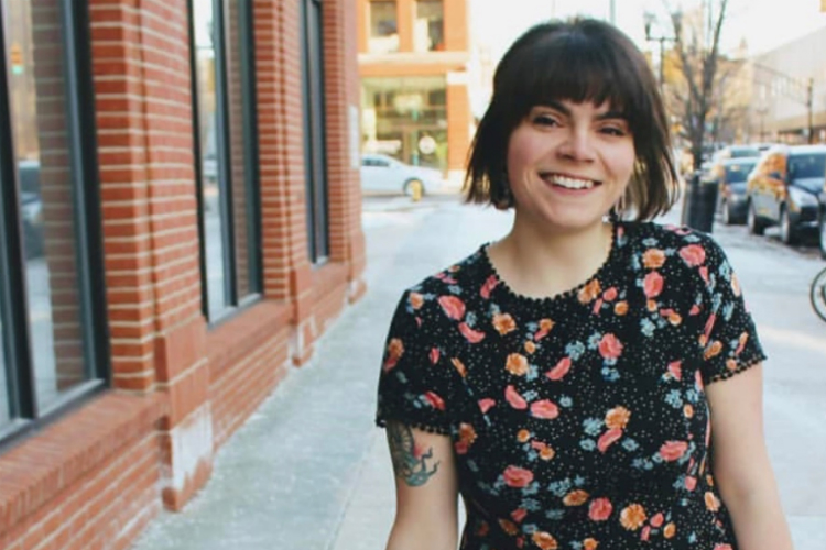 Melissa Hess is hard to find, but when you do ... there is often a crowd around Peddler Doughnuts.