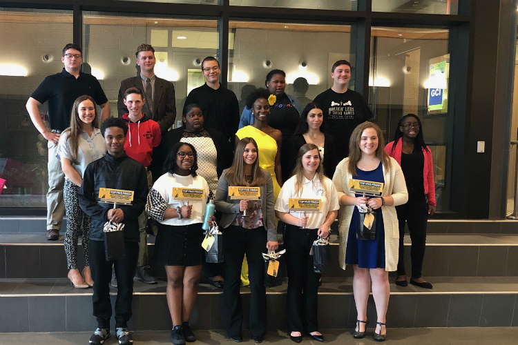 Area high school students from Genesee County Intermediate School Districts first ever Pitch it competition.