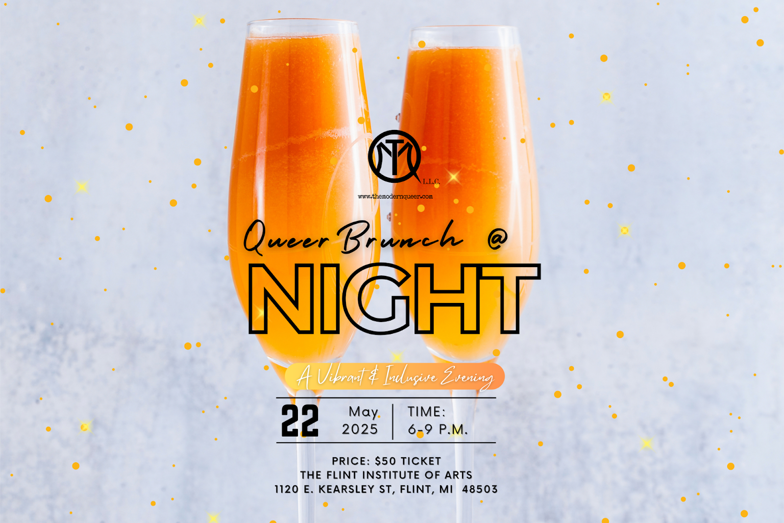 The Modern Queer will host its 'Queer Brunch at Night' at the FIA, which is more than just a social gathering — it’s a statement of presence and pride.