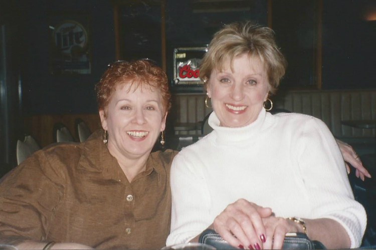  Sandra Brewer and her best friend, Fran Brewer. 