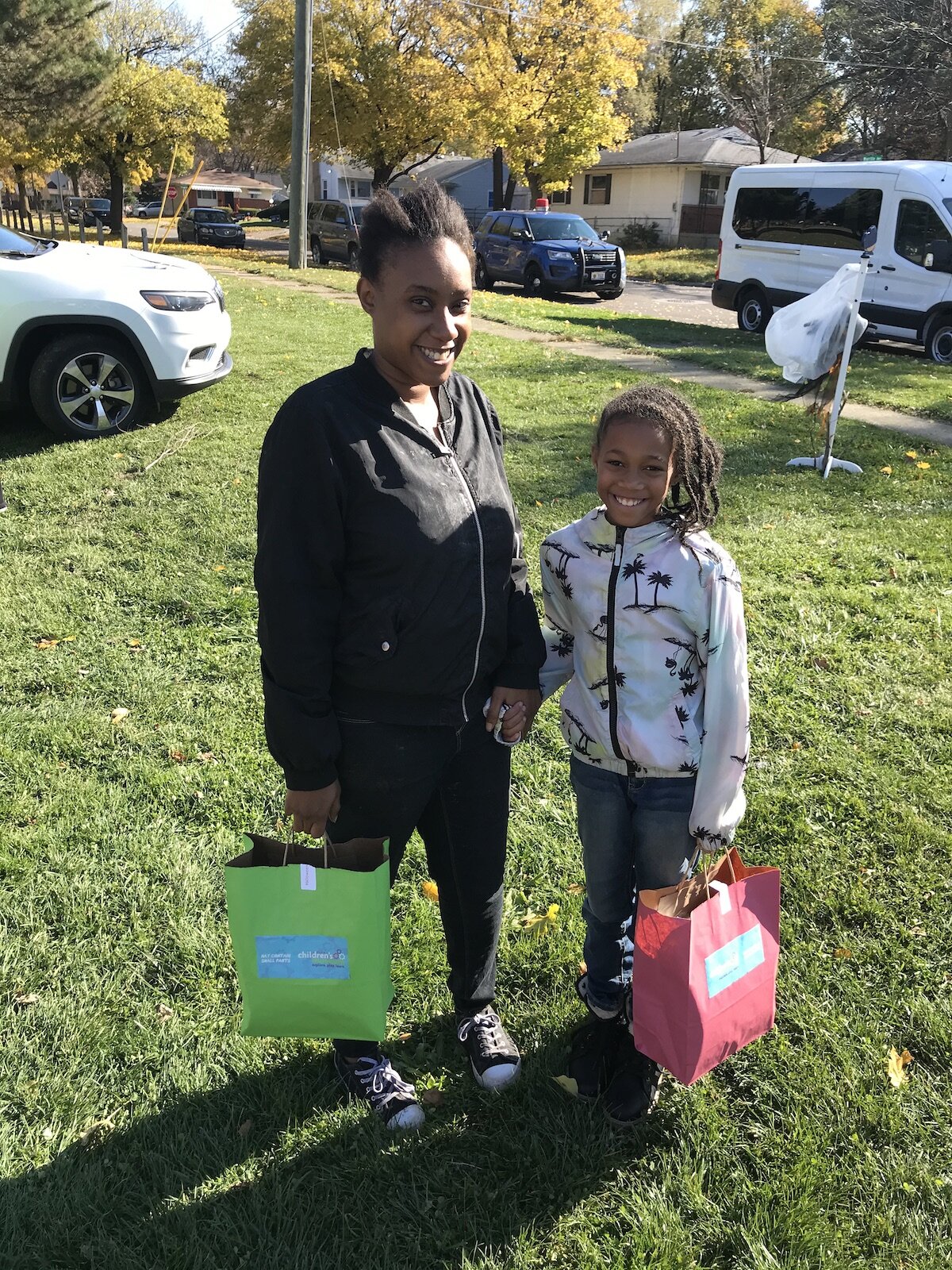 The Sarvis Park Neighborhood Association hosted a Halloween costume parade and candy hunt. 