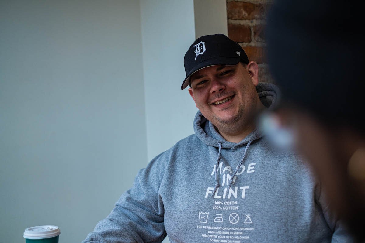 There’s level-headedness about the rapper, born Nicholas J. Shemes, bred from growing up in Flint and having two divorced parents, one living on the south side of the city the other in Grand Blanc.