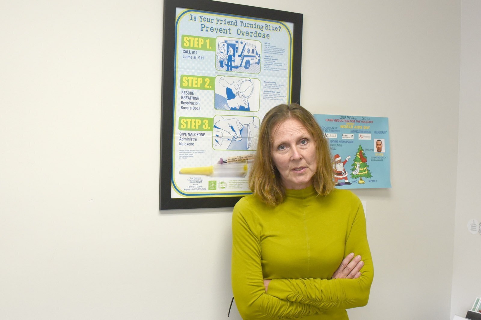 Pam Lynch, director of Harm Reduction Michigan.