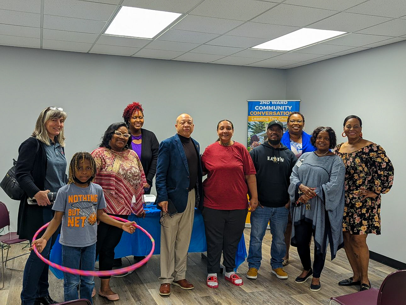 2nd Ward Community Conversations' presented with a surprise appearance by Flint Mayor Sheldon A. Neely.