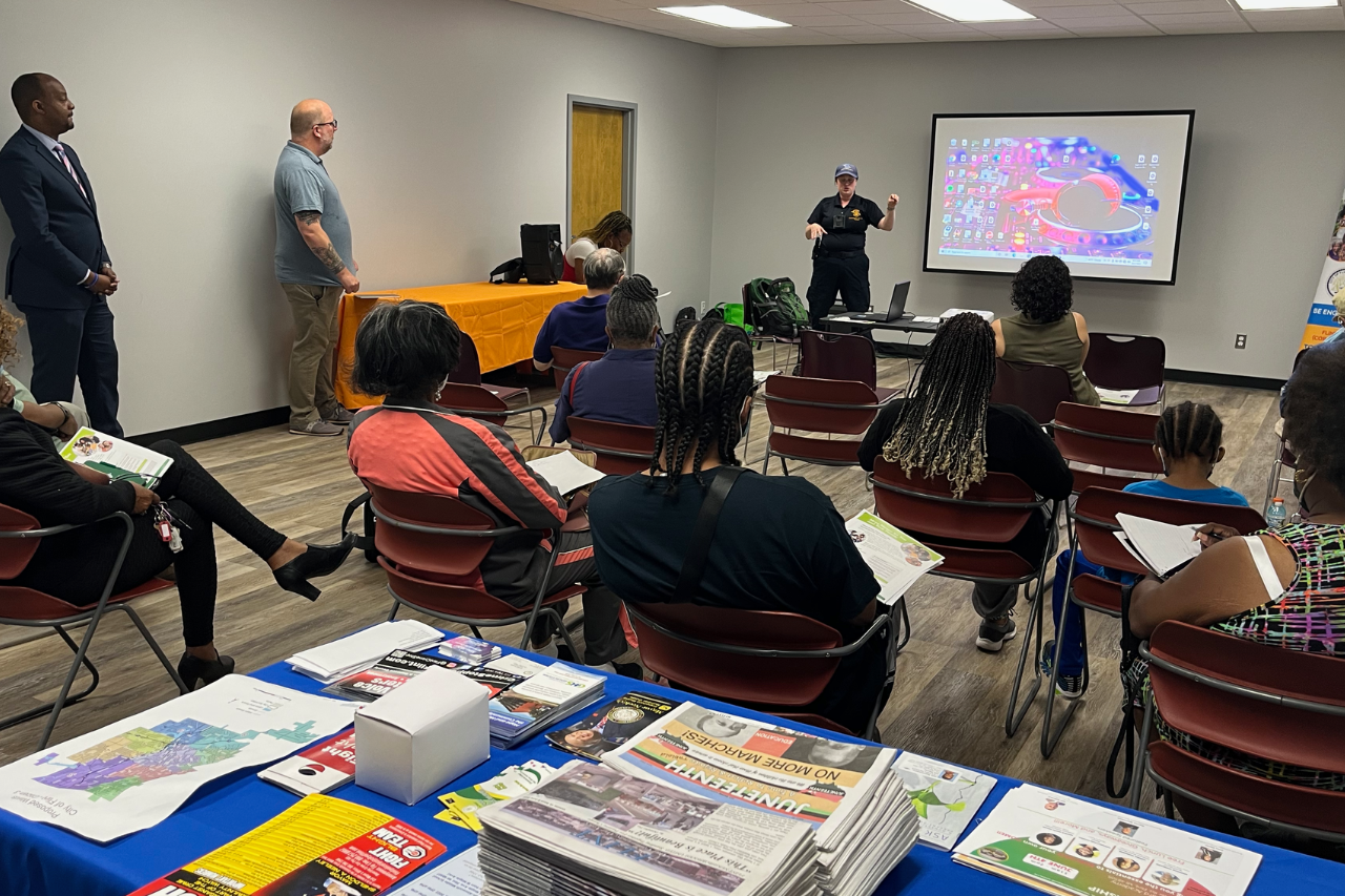 2nd ward residents engaged in community conversations.