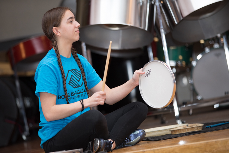 Funding for the steel drum bands at the Boys and Girls Club is provided by the Jean Simi Fund at the Community Foundation of Greater Flint.