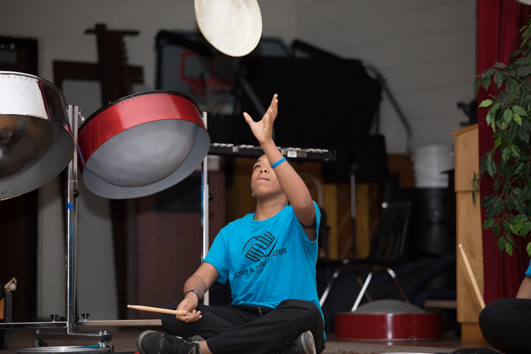 Funding for the steel drum bands at the Boys and Girls Club is provided by the Jean Simi Fund at the Community Foundation of Greater Flint.