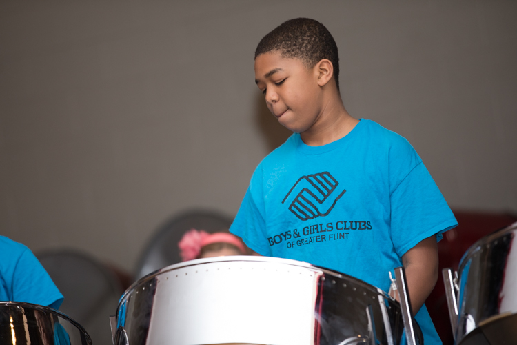 The Renegades provide an entry-level opportunity into the steel drum band, while the Jumbie's are a more advanced, performance level. 