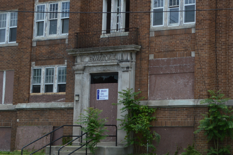 Swayze Apartments had fallen into disrepair before Communities First Inc. took on the project of renovating the building.