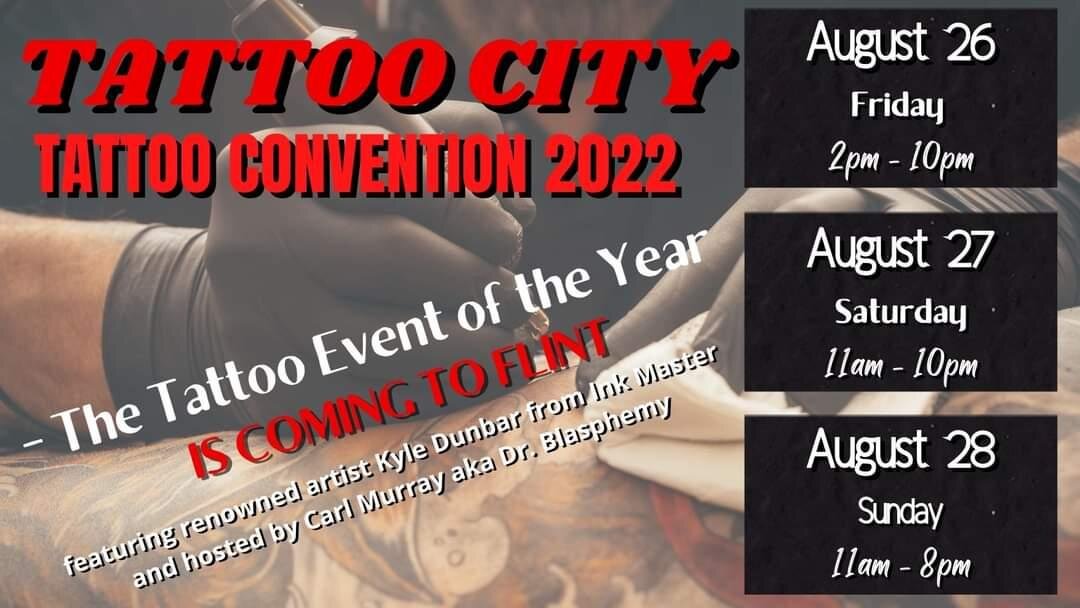 Flyer for this year's Tattoo City Convention.