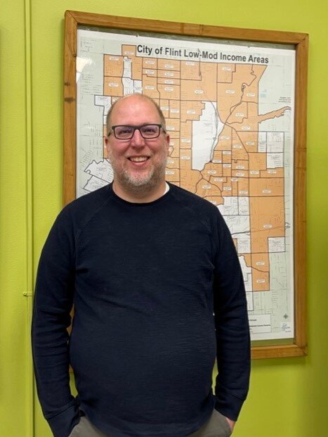 Flint native Tom Wyatt is the new Executive Director of the Neighborhood Engagement Hub, located at 3216 MLK Avenue in Flint, MI.