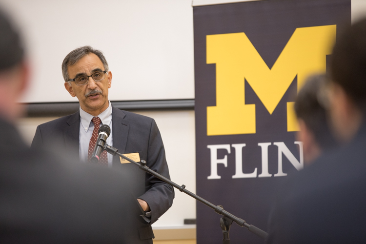 UM-Flint Engineering chair Mojtaba Vaziri said the new spaces helps accommodate the program's growth