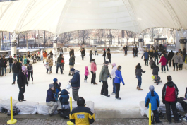 UM-Flint's ice rink was named one of 10 'outstanding outdoor rinks' by Pure Michigan.