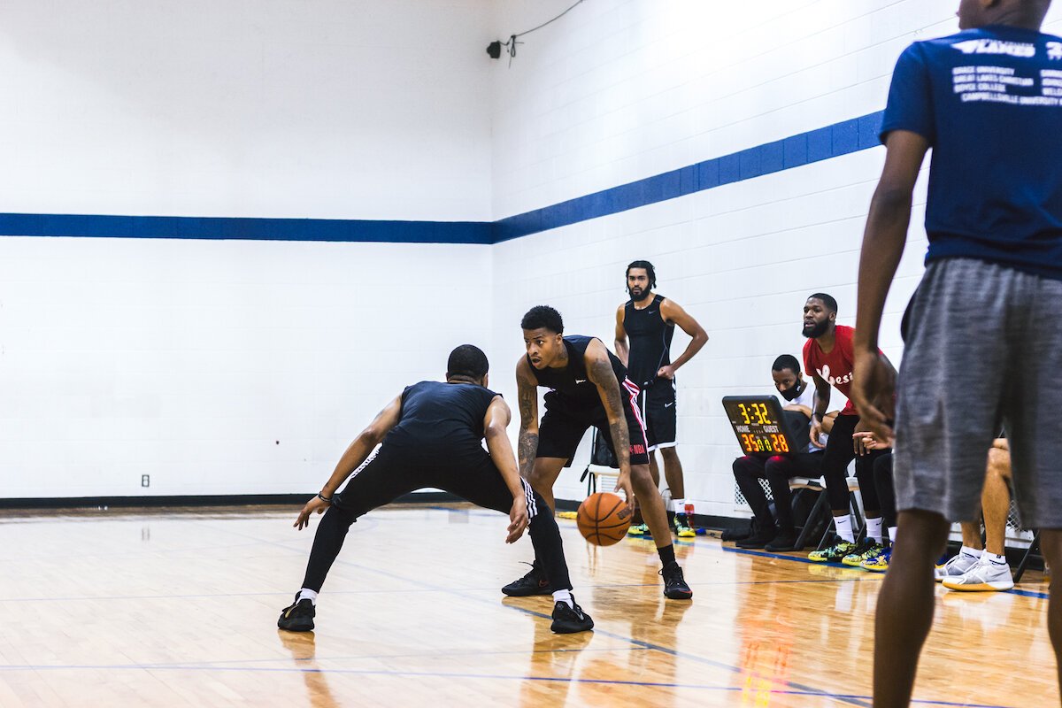 Reggie Reed, who went to Beecher, is one of several local players trying to make the Flint United roster.