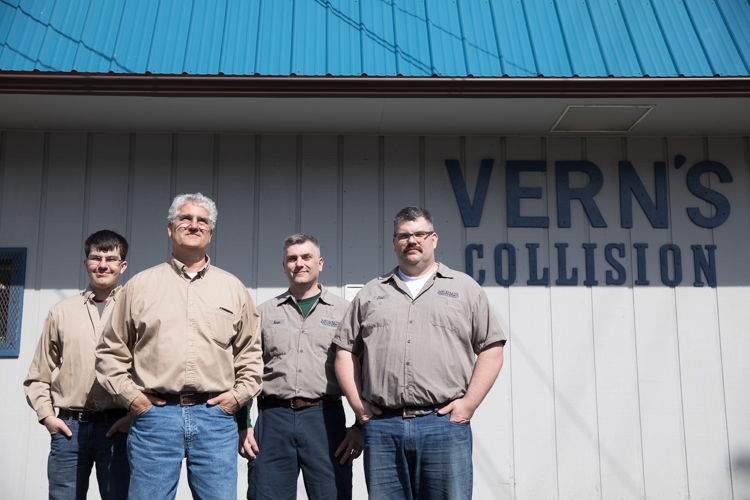 Owner Mike Herriman took over the family business from his father and now is joined by two sons and one grandson. 