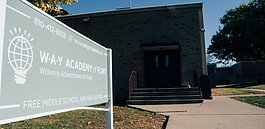 Local charter school WAY Academy of Flint offers students blended learning methods where they can learn online and in person throughout the week.