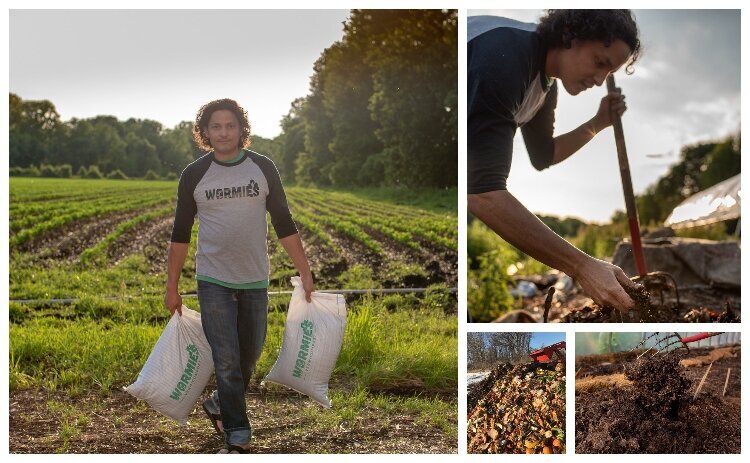 Luis Antonio Chen Aguilera started Wormies, a composting business that serves greater Grand Rapids.